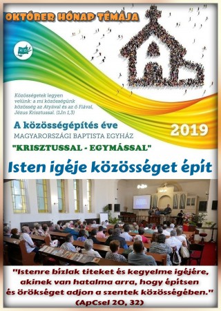 2019 - OKTÓBER HÓNAP TÉMÁJA